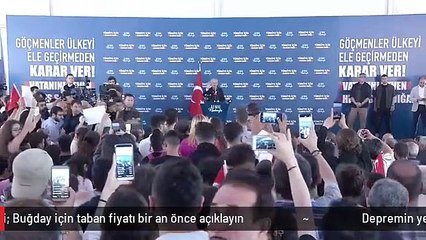 Depremin yerle bir ettiği Hatay'a giden Kılıçdaroğlu iktidara seslendi: Buğday için taban fiyatı bir an önce açıklayın