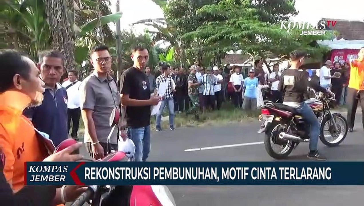 Rekonstruksi Pembunuhan Motif Cinta Terlarang, Korban Selingkuh dengan Istri Pelaku
