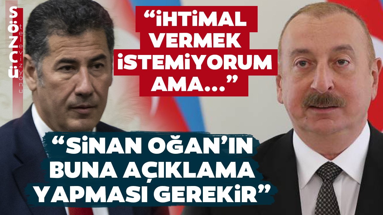 İsmail Saymaz Açıkladı! 'Aliyev'in Türk Siyasetine Müdahil Olmasını Can Yakıcı Buluyorum'