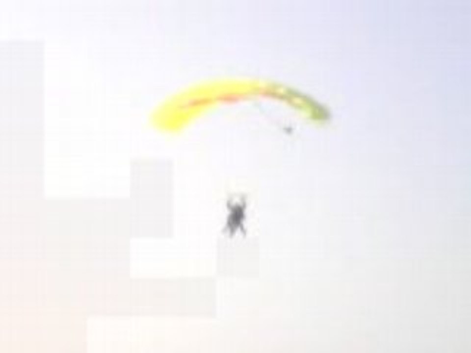 Parachute Nico atterrissage