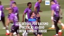 Sete detidos por racismo e incitação ao ódio contra Vinicius Junior