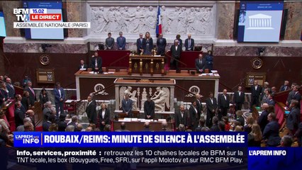 L’Assemblée nationale observe une minute de silence