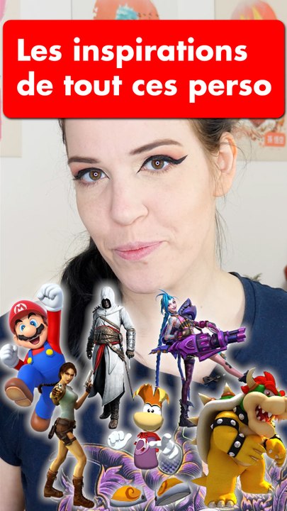 L'origine de ces perso de jeux vidéo