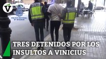 VÍDEO | La Policía detiene a los ultras del Valencia que profirieron cánticos racistas a Vinicius