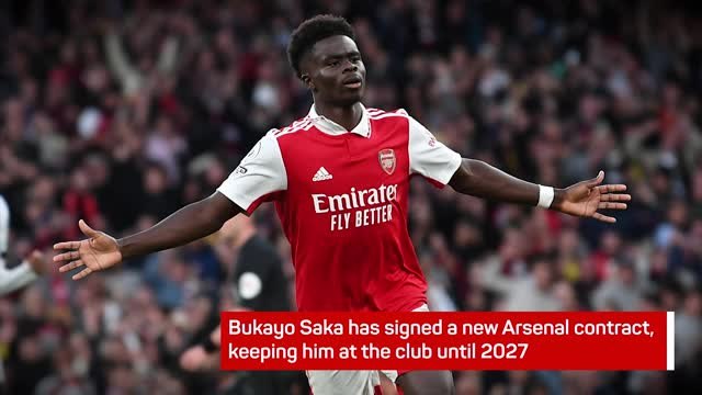 Breaking News - Bukayo Saka signs new Arsenal deal until 2027