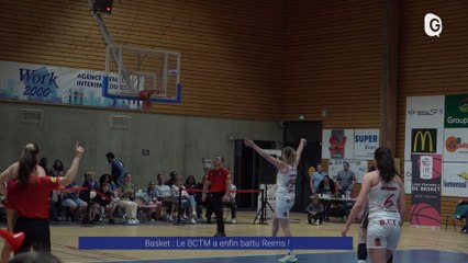 Reportage - Basket : Le BCTM a enfin battu Reims ! - Reportages - TéléGrenoble