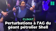Des militants pour le climat interrompent (en chanson) l’AG de Shell