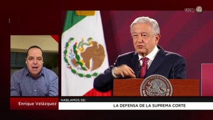 La defensa de la Suprema Corte: Enrique Velázquez