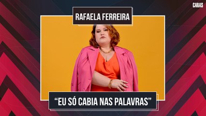 RAFAELA FERREIRA COMEMORA LANÇAMENTO DO LIVRO “EU SÓ CABIA NAS PALAVRAS” E ENCORAJA A AUTOACEITAÇÃO