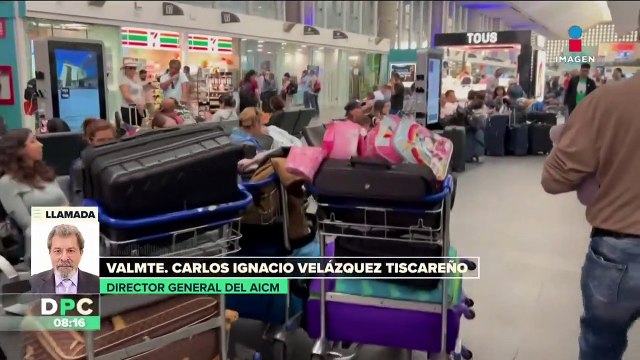 Popocatépetl: Caída de ceniza provoca demoras y cancelaciones en el AICM