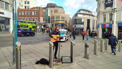 Gorran Kendall (The Big Push) Busking Solo - Brighton