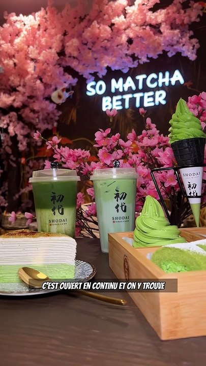 Le paradis du matcha