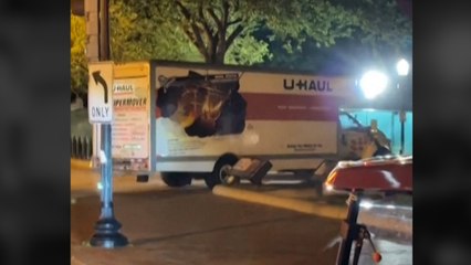 Un camión impacta contra las vallas de la Casa Blanca