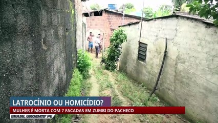 Mulher é morta com 7 facadas em Zumbi do Pacheco