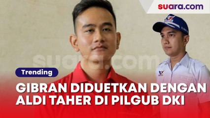 Gibran 'Nangis' Minta Ampun Usai Diduetkan dengan Aldi Taher di Pilgub DKI 2024