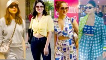 Sara Ali Khan IIFA और Sunny Leone Cannes से वापस मुंबई लौटी