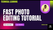 Skin retouching Photoshop tutorial in Hindi | Photo Editing in Photoshop in Hindi | Technical Learning