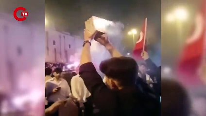 AKP'nin 'kutlamaları'nda havai fişek faciası