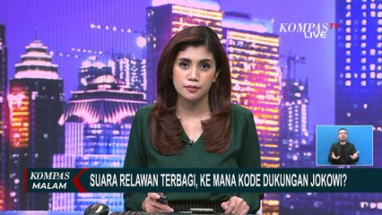 Suara Relawan Terbagi, Ke Mana Kode Dukungan Presiden Jokowi? - ULASAN ISTANA