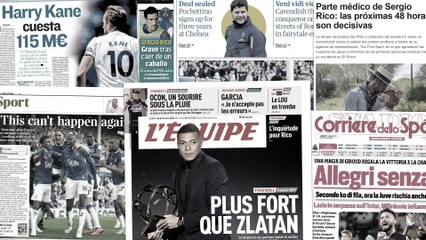 Le terrible accident de Sergio Rico choque l’Europe, Tottenham fixe le prix d’Harry Kane