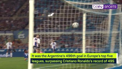 Messi breaks Ronaldo record as PSG wrap up title