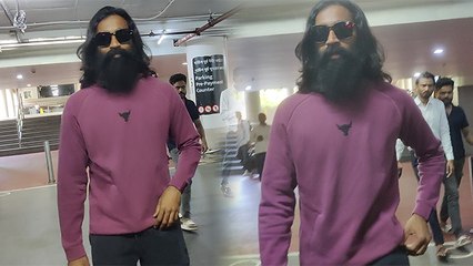 South Indian Actor Dhanush Long Hair Beard Look Airport Video Viral, पहचानना मुश्किल | Boldsky