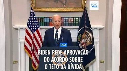 Joe Biden pede aprovação do acordo sobre o teto da dívida