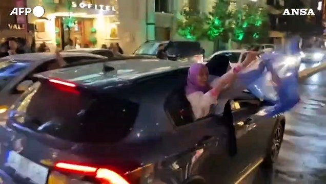 Elezioni in Turchia, l'esultanza dei sostenitori di Erdogan a Istanbul