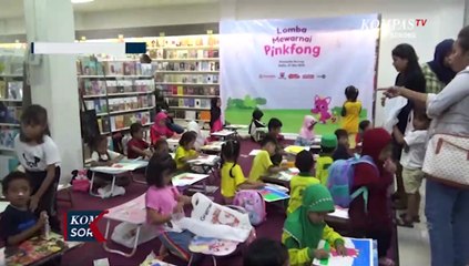 Gramedia Sorong Tingkatkan Kreativitas Anak Lewat Lomba Mewarnai
