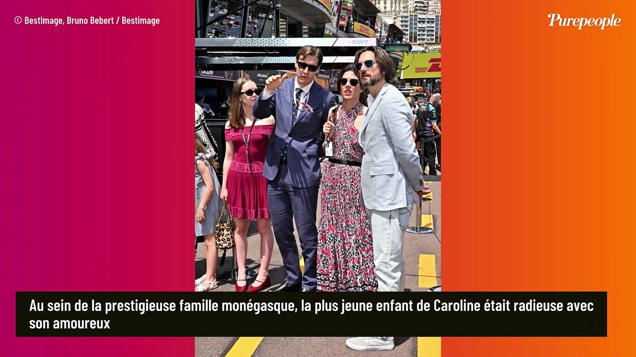 Alexandra de Hanovre : La fille de Caroline de Monaco épaules dénudées et très amoureuse au Grand Prix