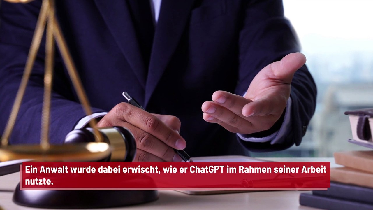 Anwalt bei der Nutzung von ChatGPT im Rahmen seiner Arbeit erwischt