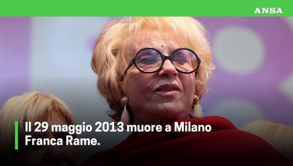 Franca Rame, una vita "all'improvvisa"