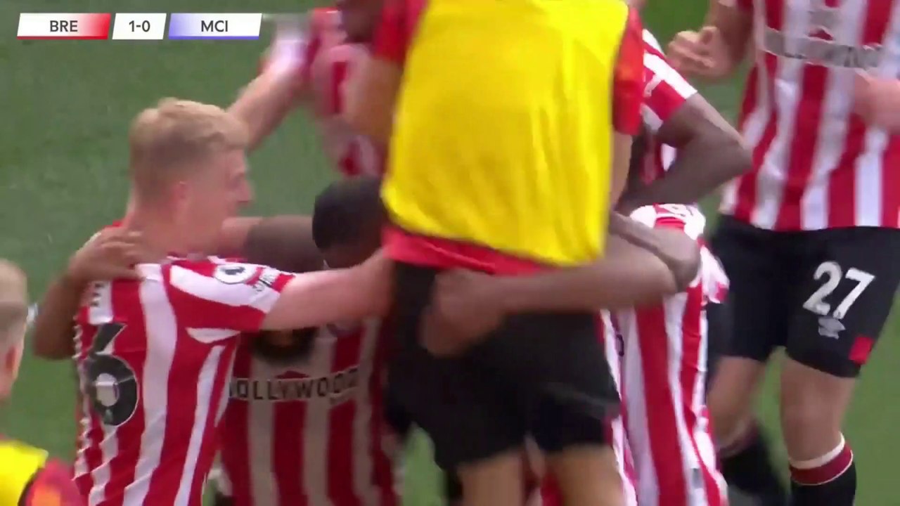 DOUBLE over the Champions  Brentford 1 Manchester City 0 | Premier League highlights