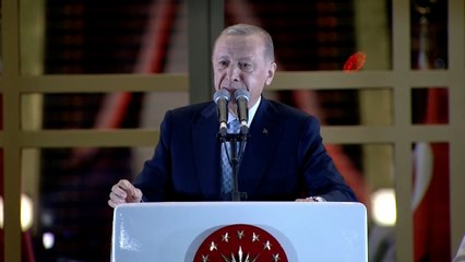 أردوغان في خطاب النصر يدعو للوحدة والتضامن