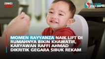 Momen Rayyanza Naik Lift di Rumahnya Bikin Khawatir, Karyawan Raffi Ahmad Dikritik Gegara Sibuk Rekam