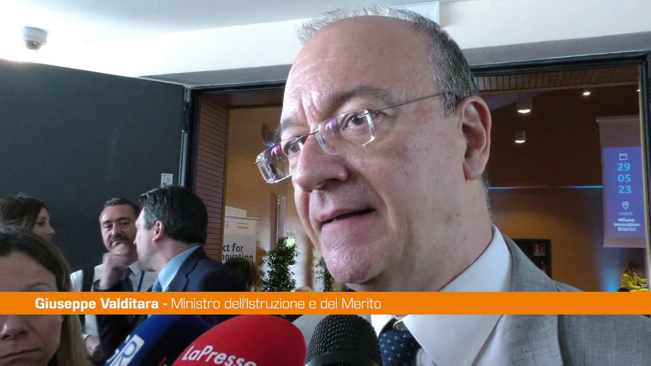 Valditara "Solidarietà a insegnante ferita nel milanese"