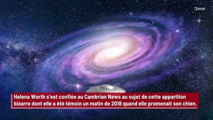Une femme affirme avoir vu un OVNI flotter avant de disparaître dans de la lave en fusion !
