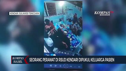 Seorang Perawat Di RSUD Kendari Dipukul Keluarga Pasien