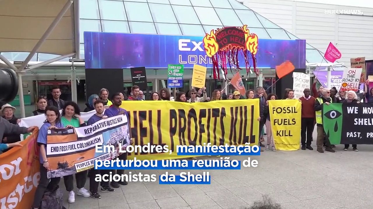 Lama, cânticos e invasões: Ativistas ambientais em protesto na Europa