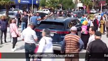 Burhaniyeliler TOGG'a hayran kaldı