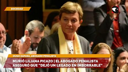 Falleció Liliana Picazo, ministra del Superior Tribunal de Justicia de Misiones Hugo Zapana recordó su labor y aporte para la sociedad en general