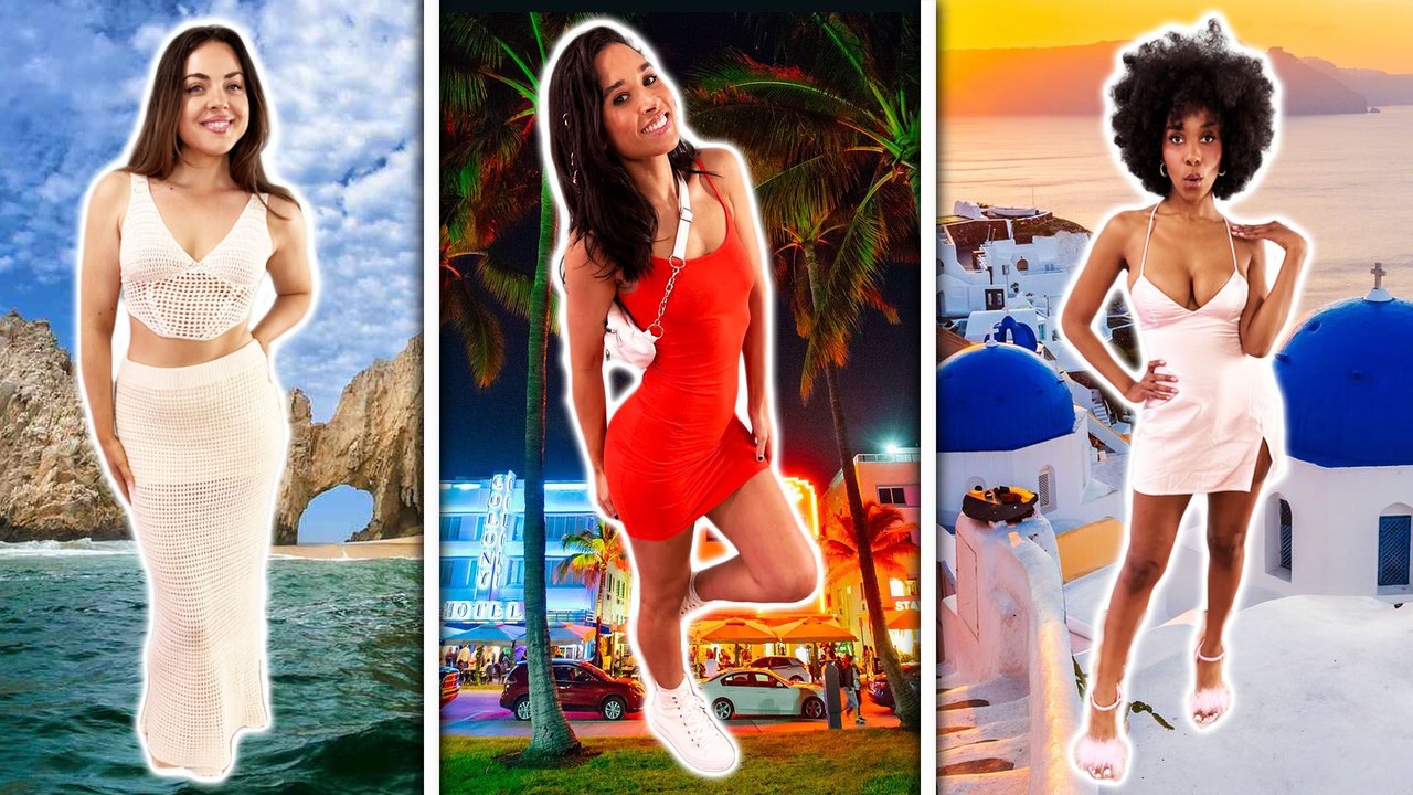 Spring Break Destination Outfits! Miami, Cabo, Santorini