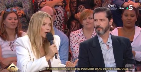 Melvil Poupaud et Virginie Efira dans C à vous