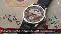 Son Çin İmparatoru'na ait Patek Philippe marka saat 6.2 milyon dolara satıldı