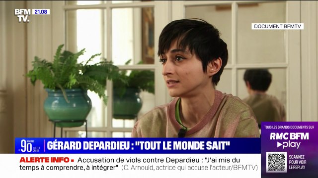 Accusation de viols contre Gérard Depardieu: Tout le monde sait qu'il se comporte comme ça sur les tournages pour Charlotte Arnould, qui accuse l'acteur de deux viols