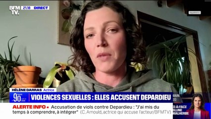 Accusations de violences sexuelles contre Gérard Depardieu: "Tout le monde le voit, personne ne dit rien" témoigne l'actrice Hélène Darras