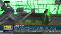 Argentina: Ministro de Economía anuncia medidas económicas para pequeñas y medianas empresas