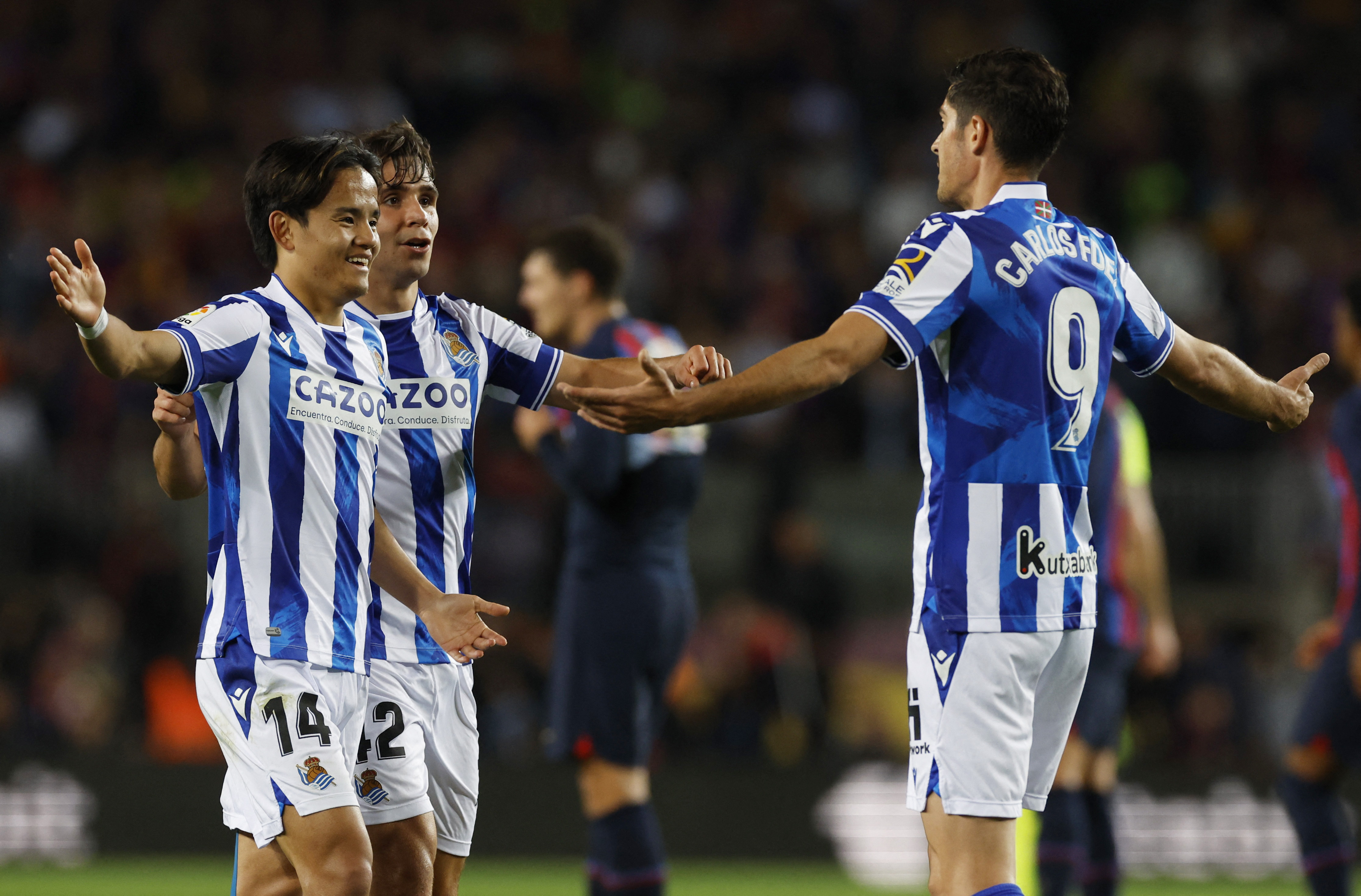 La Liga : La Real Sociedad se rapproche un peu plus de la C1 après sa victoire contre Almeria