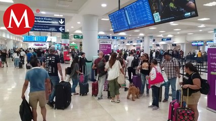 Profeco atendió a más de 200 pasajeros tras afectaciones en vuelos por actividad del Popocatépetl