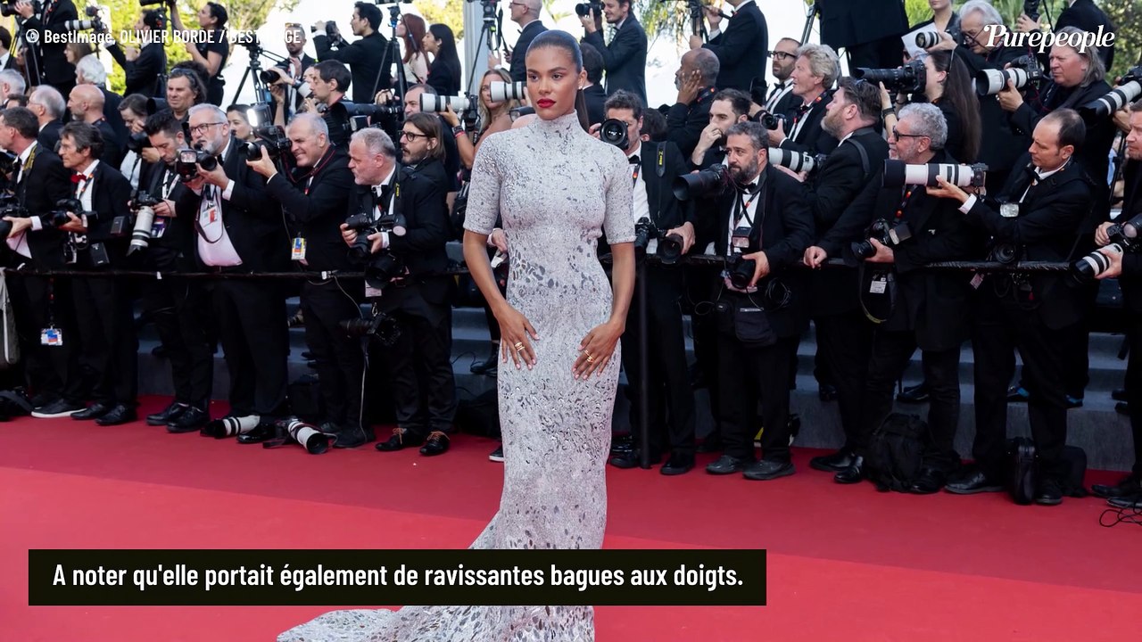 Tina Kunakey à Cannes sans Vincent Cassel : dans une robe fascinante, elle irradie en solo !